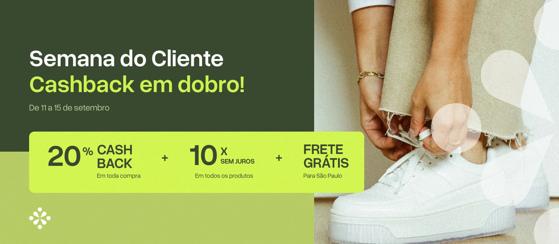 Full Banner 2 CashBack em Dobro