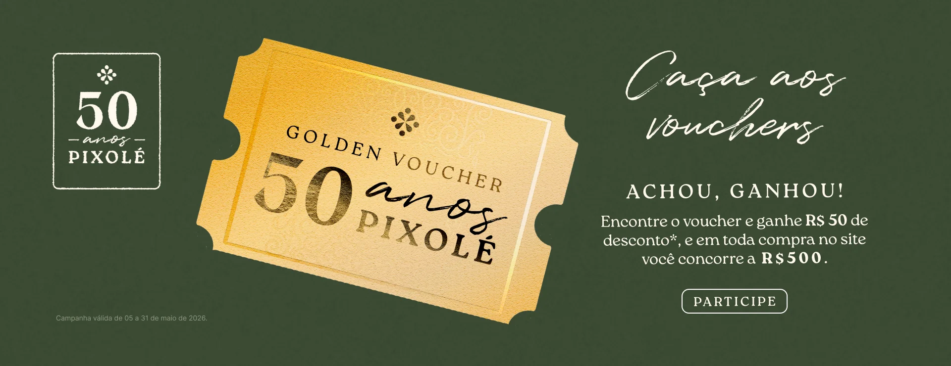 Full Banner 3 Caça Aos Vouchers