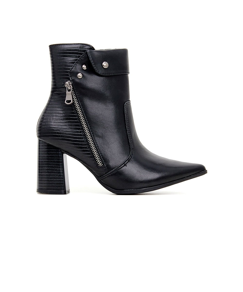 Bota Ramarim Cano Curto Preta Bota Cano Curto Preta Ramarim Bota