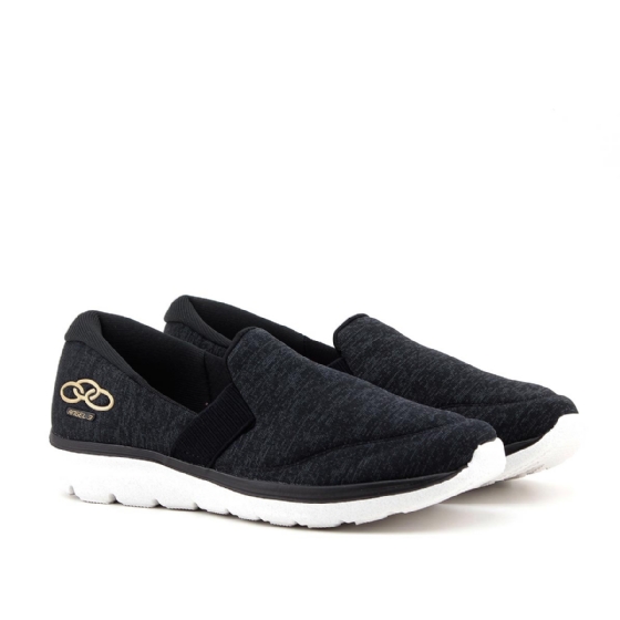 Tenis Esportivo Feminino Olympikus Angel 3 Preto/dourado