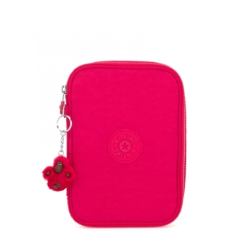 Kipling Estojo 100 Pens 0940509f Rosa Pink Unica