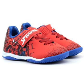 Chuteira Dray Indoor Homem Aranha Vermelho