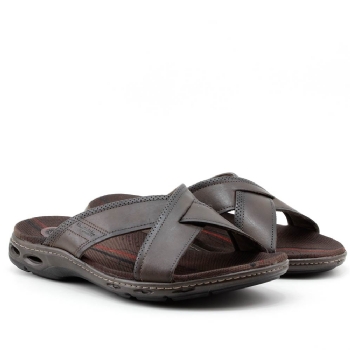 Chinelo Masculina Pegada 45 Acima Cravo