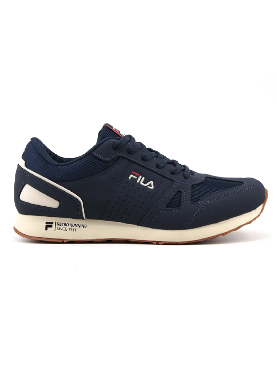 Tênis Fila Classic Runner Sl Masculino Marinho/bege