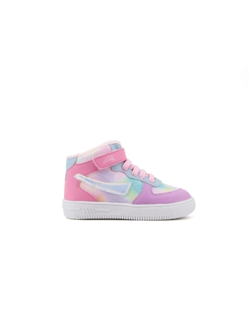 Tênis Infantil Cano Médio Ortopasso Force One Lilas
