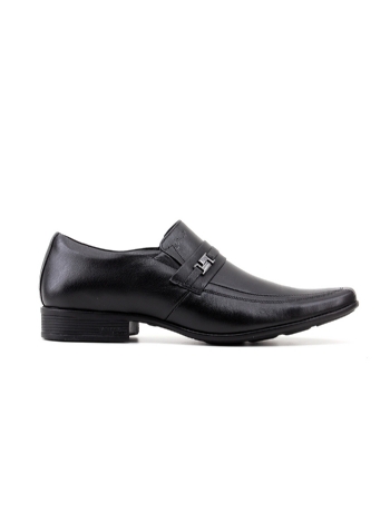 Sapato Social Jota Pe 45022 Couro Preto