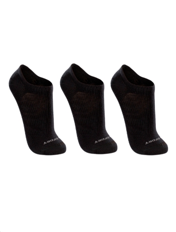 Meia Lupo Cano Invisível Kit Com 3 Pares 03170-089 Preto