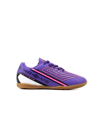 Chuteira Futsal Umbro Chrome Infantil U07fb00202 Roxo