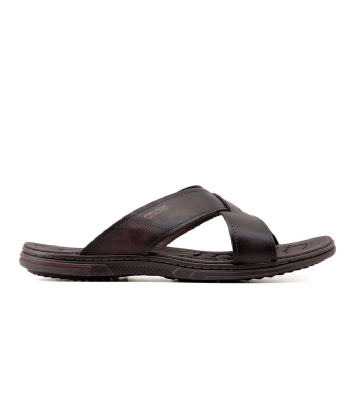 Chinelo Pegada Masculino 45 Acima 533302 Couro Cravo