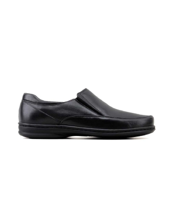 Sapato Masculino Opananken Diabetic's 38546 Couro Preto