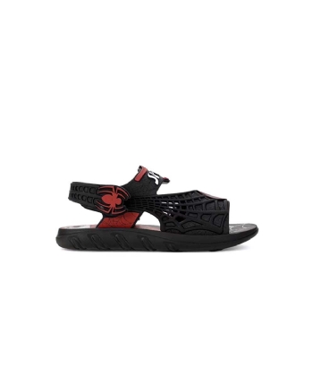 Sandália Infantil Grendene Homem Aranha Helicóptero 23064 Preto