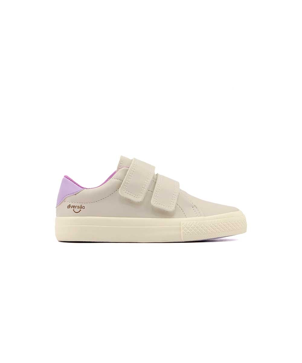 Tênis Infantil Diversão Mini Samy Di2377 Off White