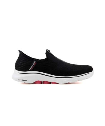 Tênis Masculino Skechers Go Walk 7 Slip In Preto/branco