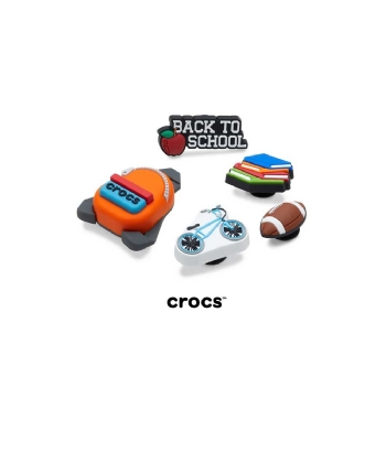 Jibbitz Crocs Back To School Pack 5 Peças Multicolor