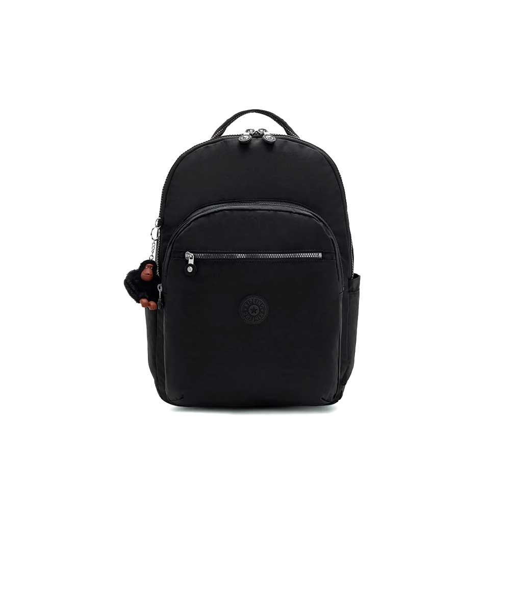 Mochila Escolar Kipling Seoul Xl Preto