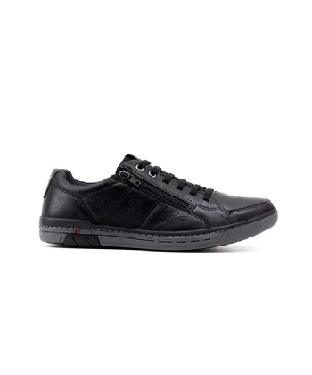 Sapatênis Pegada Casual Wear 119313 Couro Preto