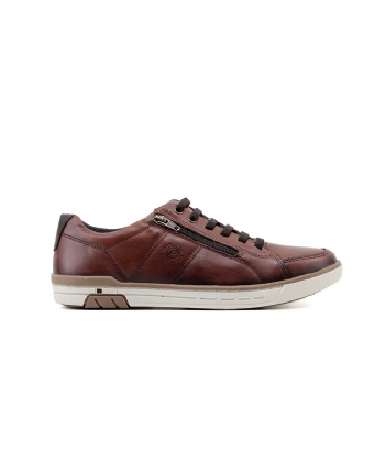 Sapatênis Pegada Casual Wear 119313 Couro Caramelo