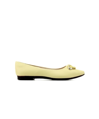Sapatilha Casual Light Gel Bico Fino AMARELO