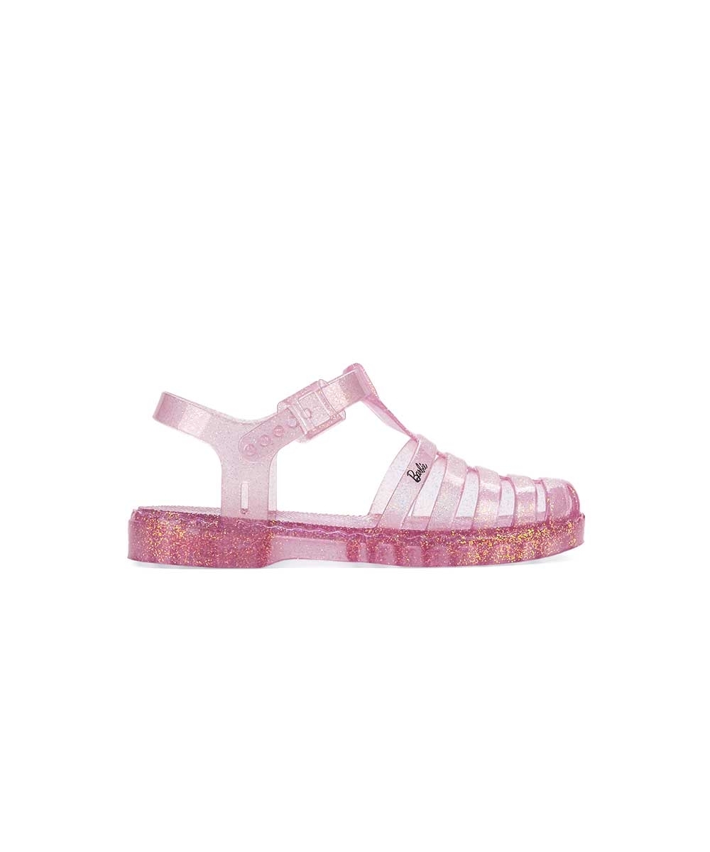 Sandália Infantil Grendene Kids Barbie Duo Rosa