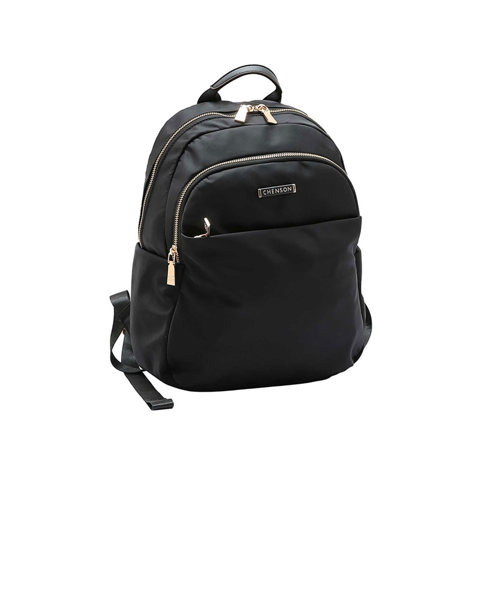 Mochila Feminina Chenson Twill Nylon PRETO