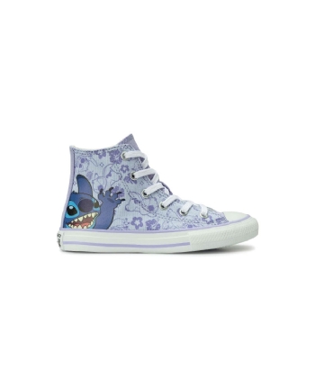 Tênis Cano Alto Converse All Star Disney Stitch 2 Azul