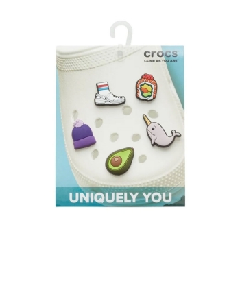 Jibbitz Crocs Young At Heart Pack 5 Peças Multicolor