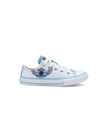 Tênis Converse Infantil Disney Stitch Branco