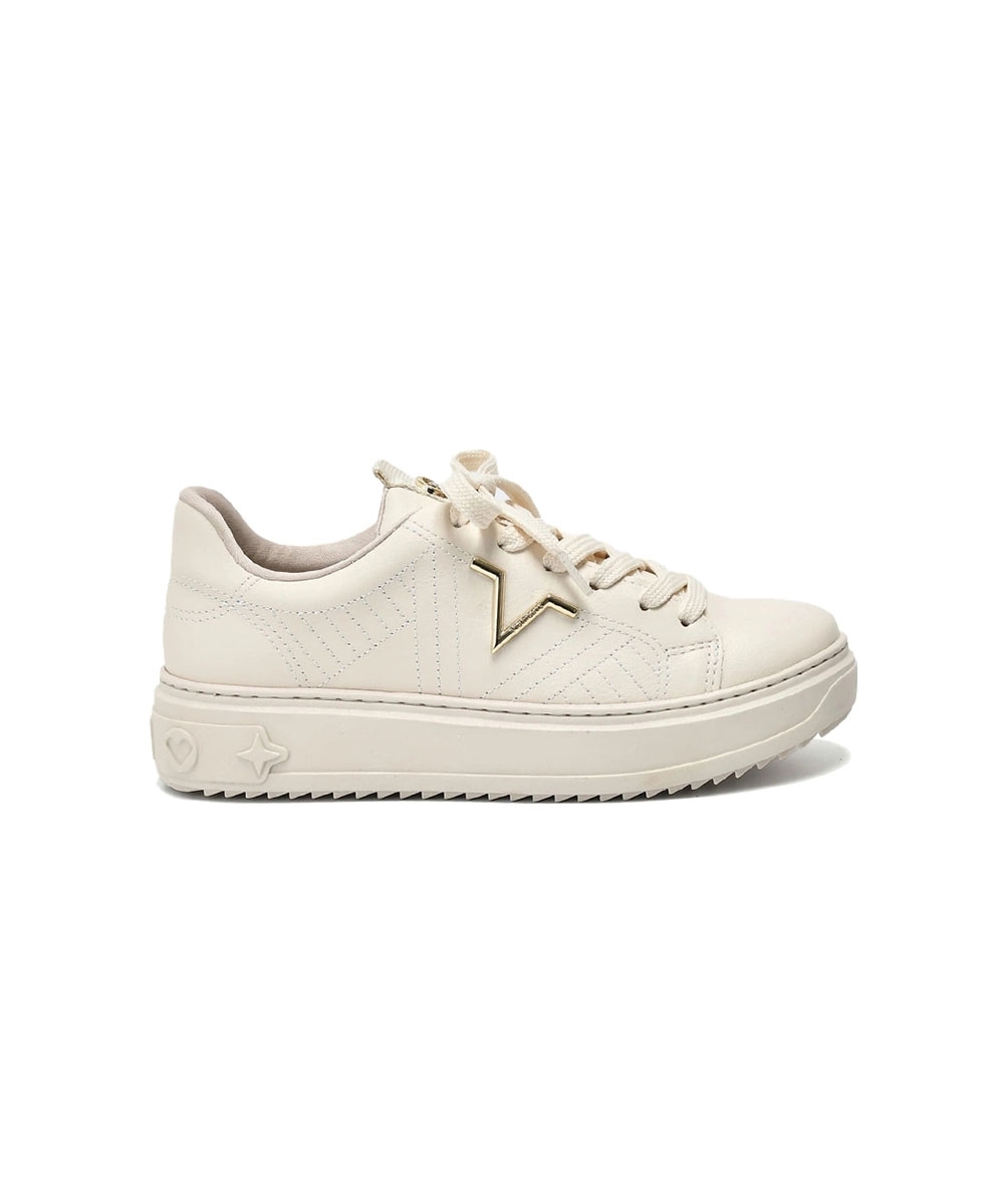Tênis Feminino Via Marte Casual Marfim