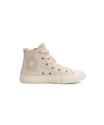 Tênis Infantil Converse All Star Side Zip Modern Creme