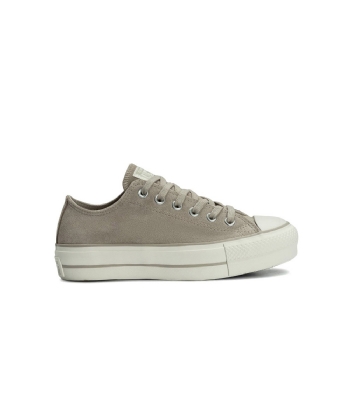 Tênis Converse All Star Lift Crafted Suede Marfim
