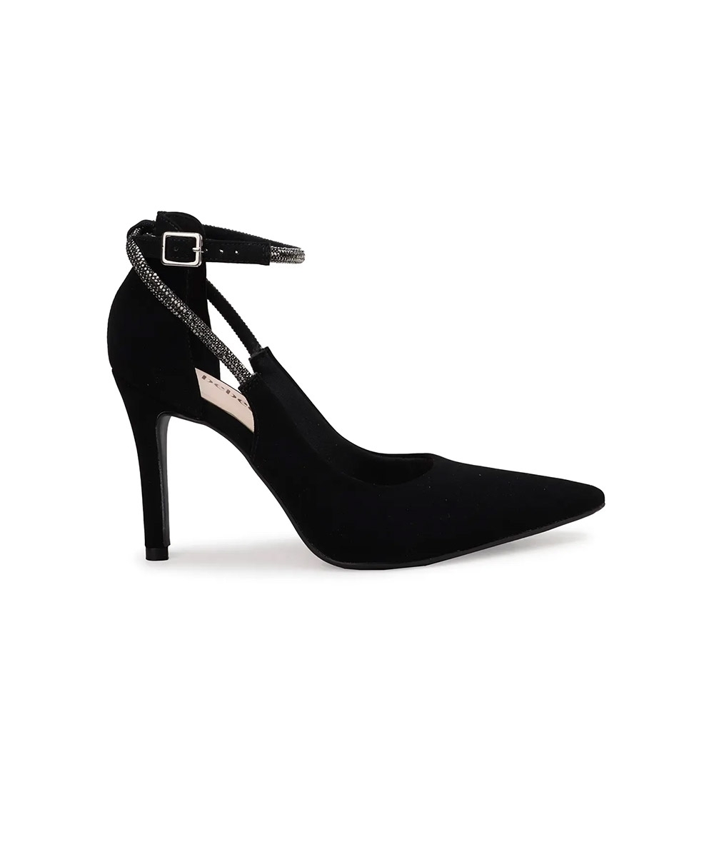 Sapato Scarpin Bebecê Salto Alto Preto