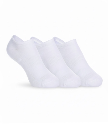 Meia Invisível Cano Baixo Converse Kit 3 Pares Branco