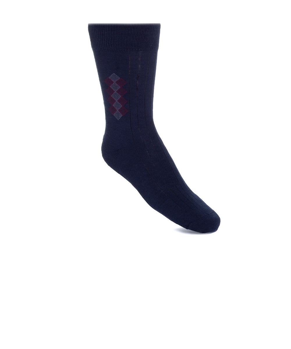 Meia Masculina Longa Lupo Marinho