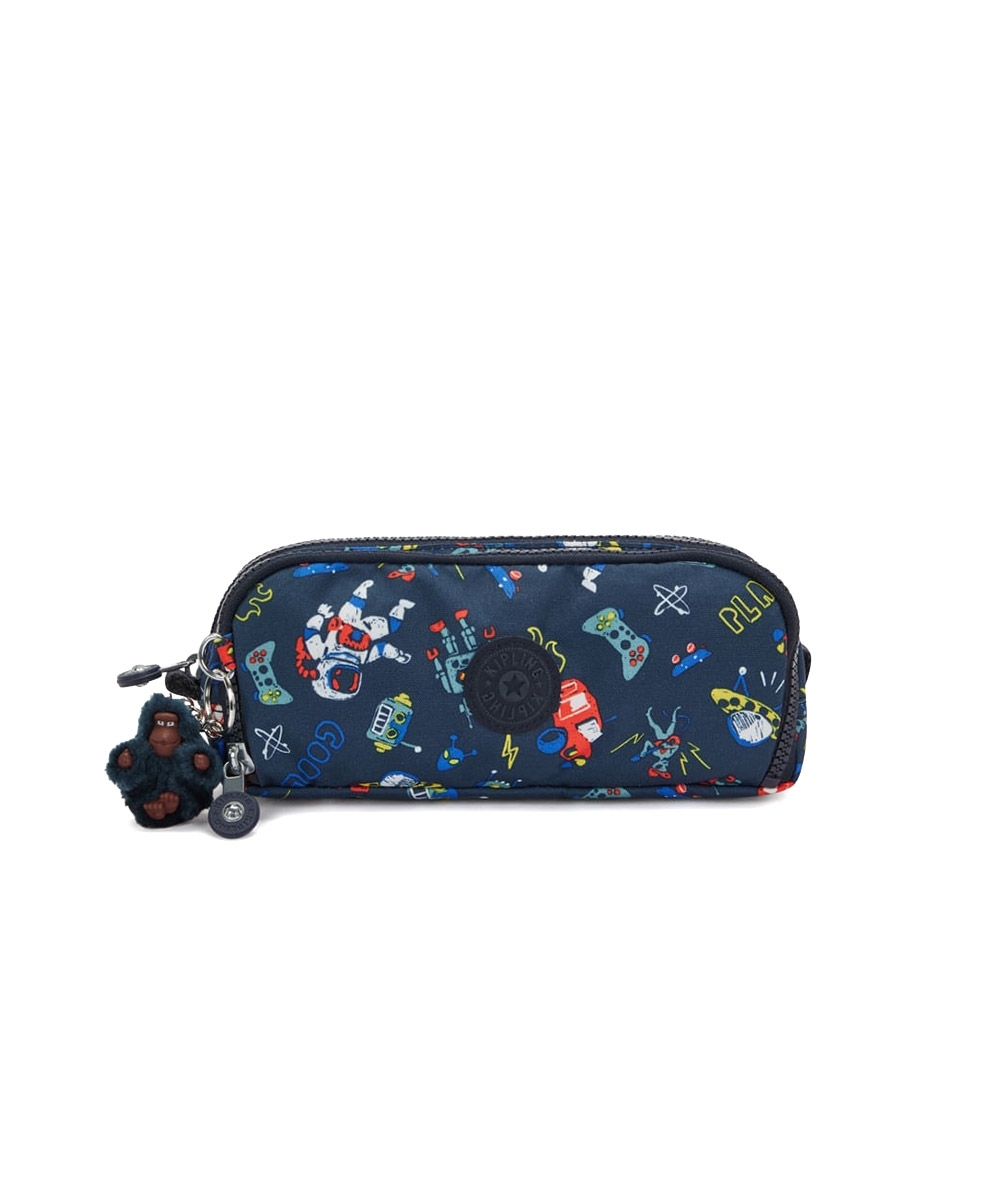 Estojo Kipling Gitroy Space Game Marinho