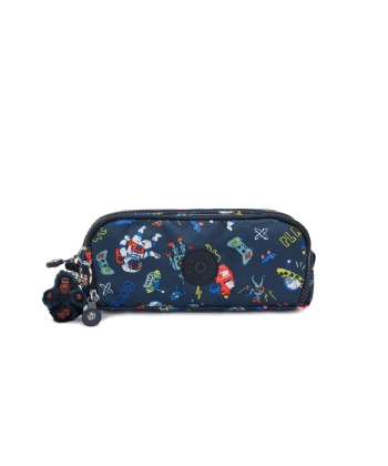 Estojo Kipling Gitroy Space Game Marinho