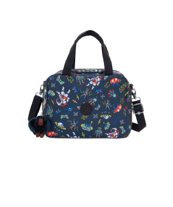 Lancheira Kipling Miyo Space Game Marinho