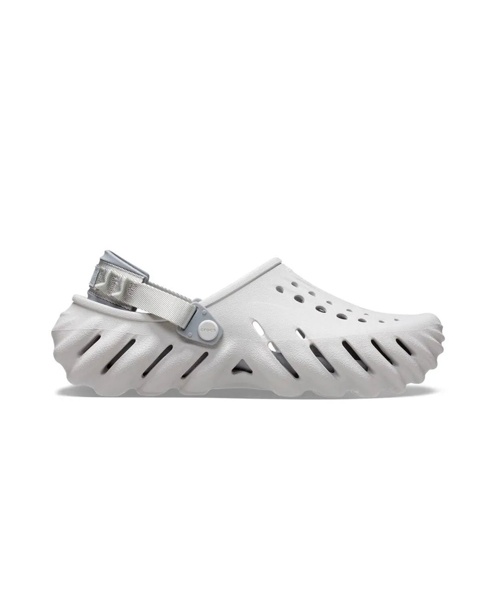Crocs Sandália Echo Clog CINZA