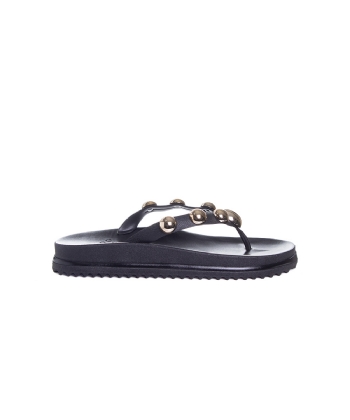 Tamanco Flat Pixolé Preto