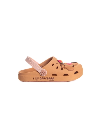 Babuche Infantil Grendene Capivara Hype Marrom