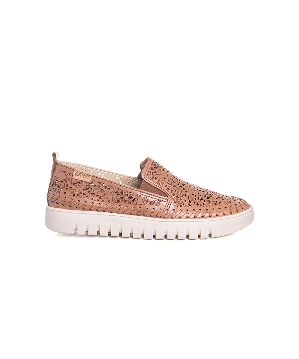 Tênis Feminino Bottero Botvicky Couro Caramelo