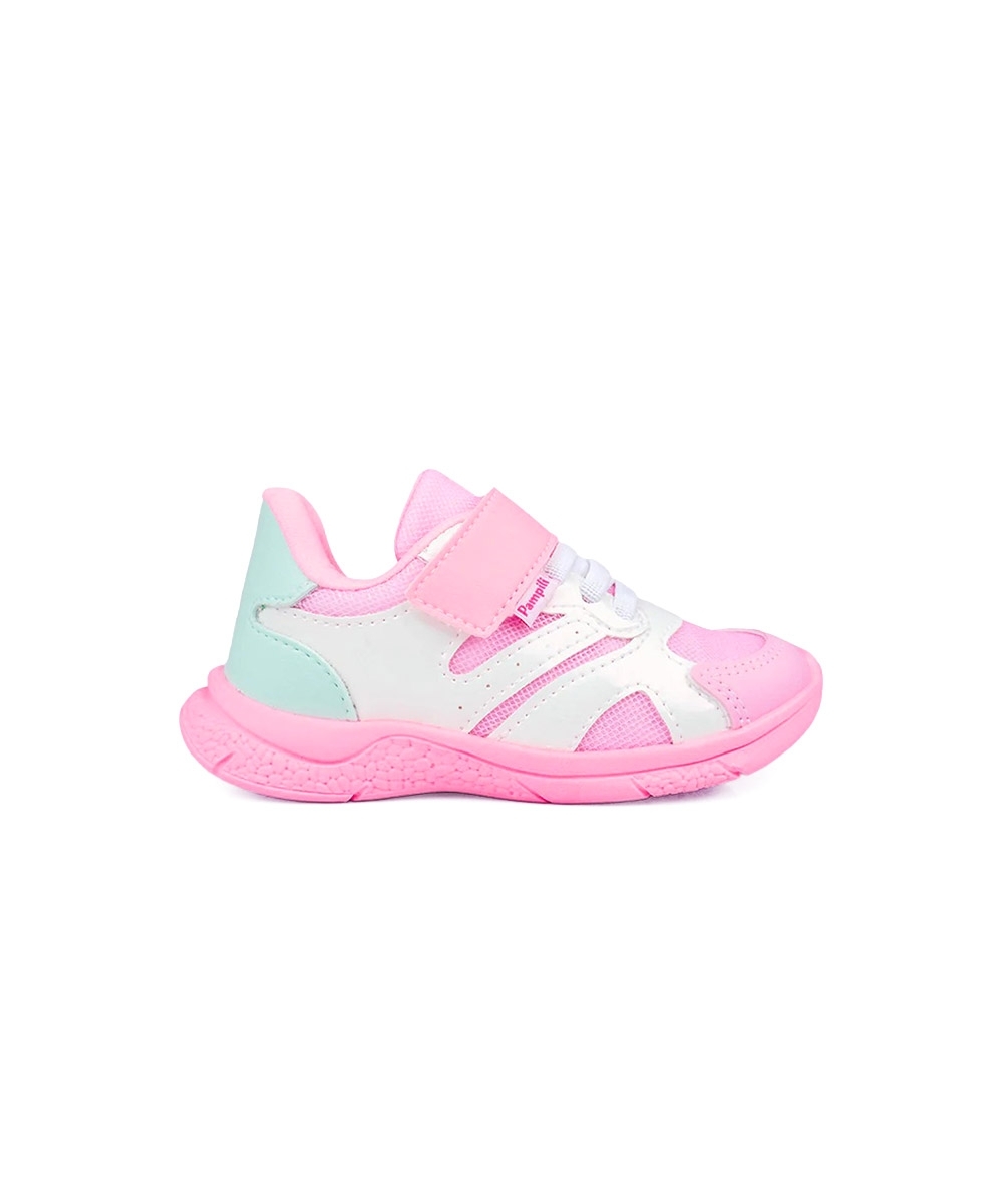 Tênis Infantil Pampili Mini Soft Verniz Rosa