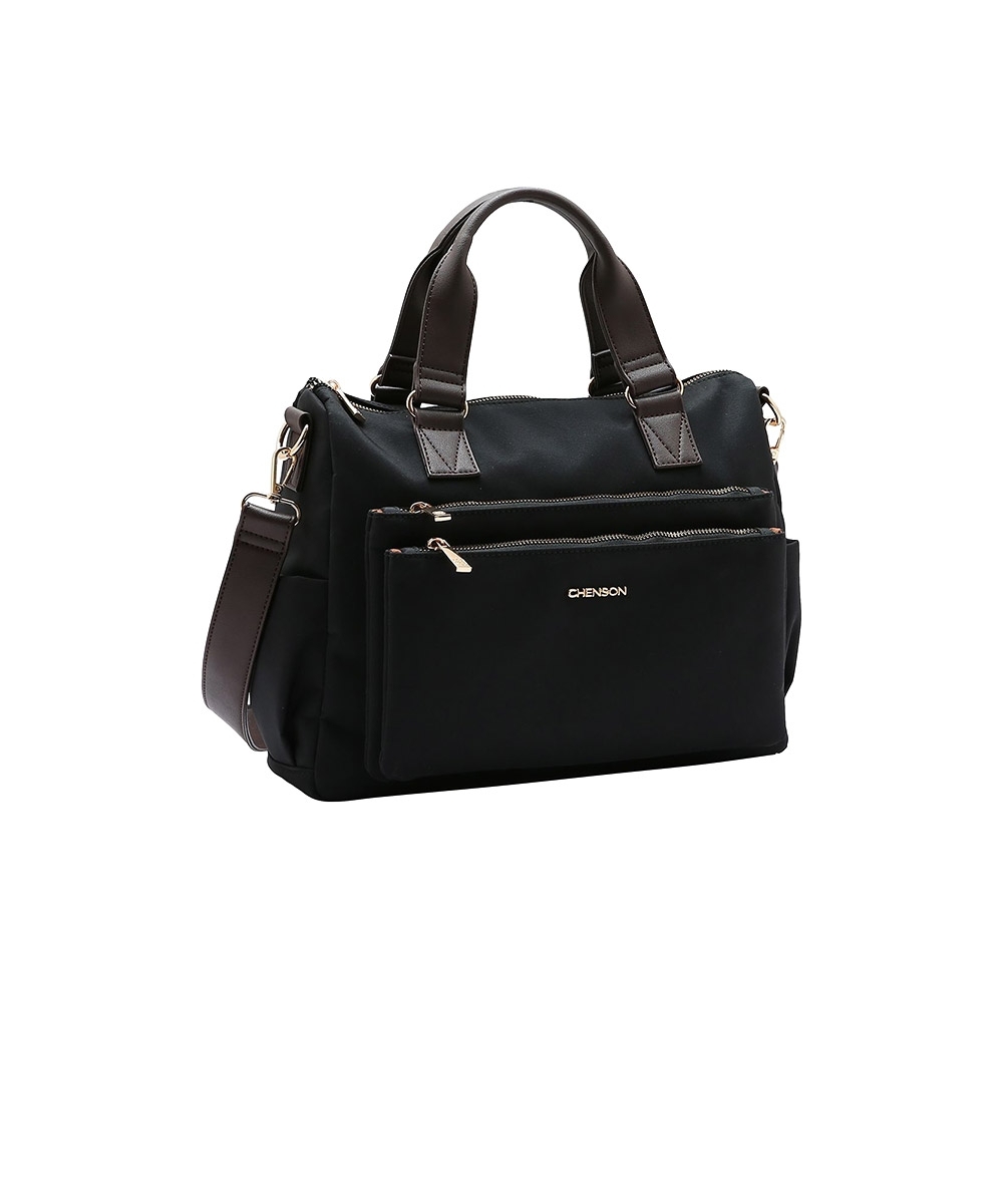 Bolsa De Mão Chenson Microfiber Casual Preto