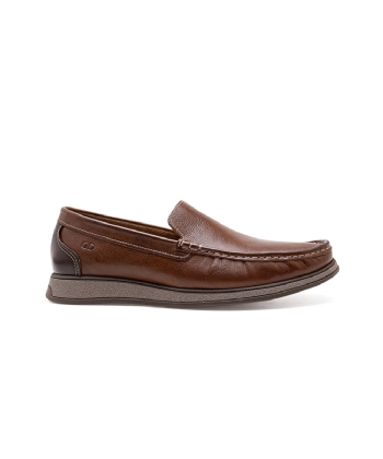 Mocassim Masculino Democrata Nash Couro Conhaque