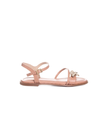 Sandália Infantil Molekinha Flatform Nude