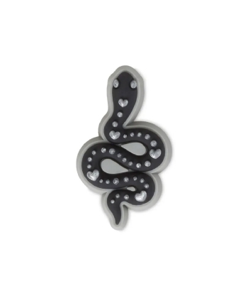 Jibbitz Crocs Cobra Preta Cor única