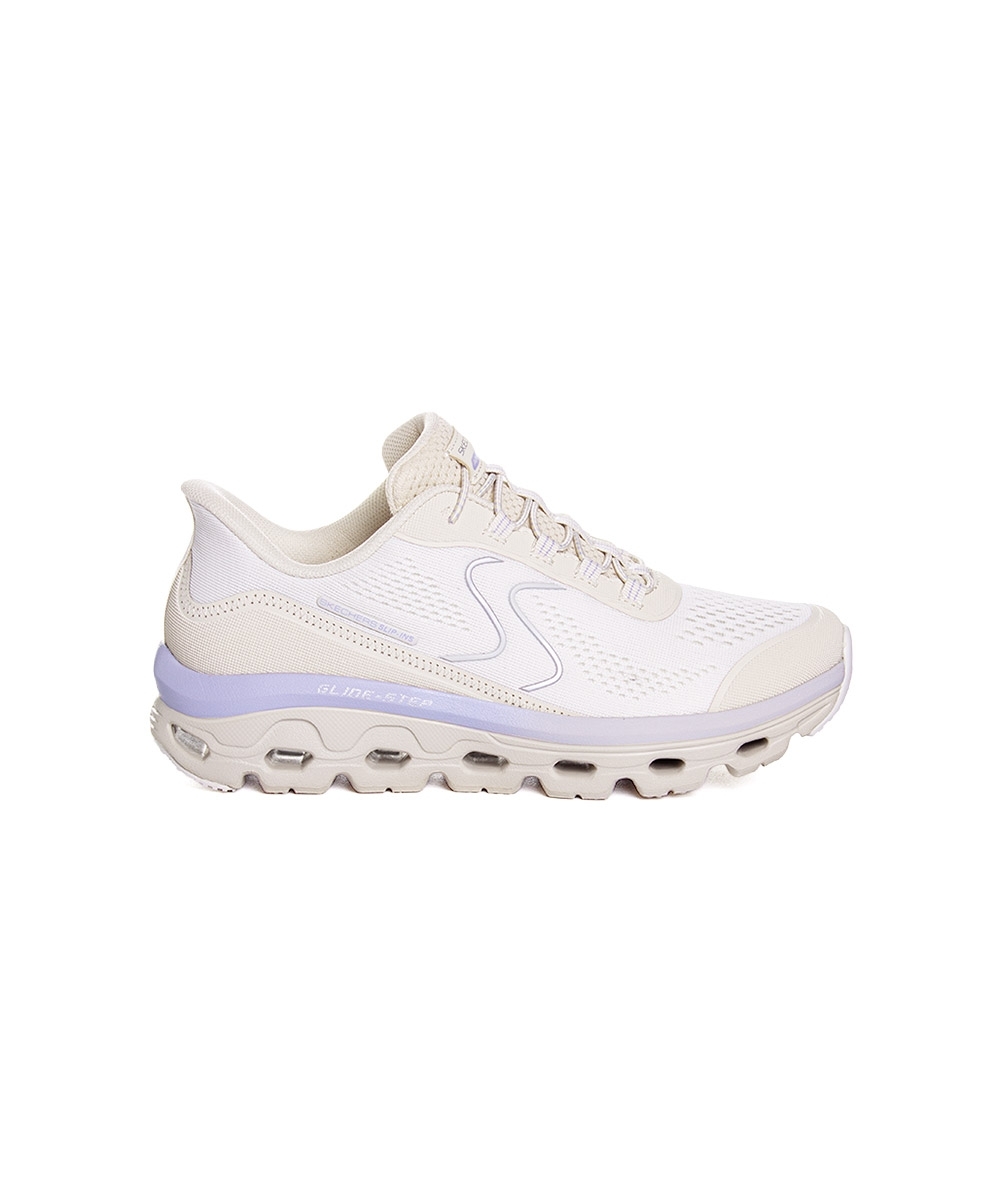 ７days AI Tênis Feminino Skechers Glide Step 180272 Natural
