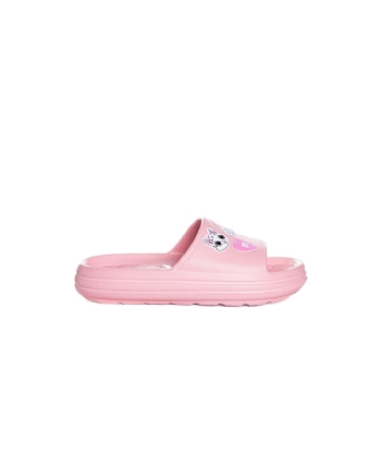 Chinelo Slide Infantil Molekinha Rosa