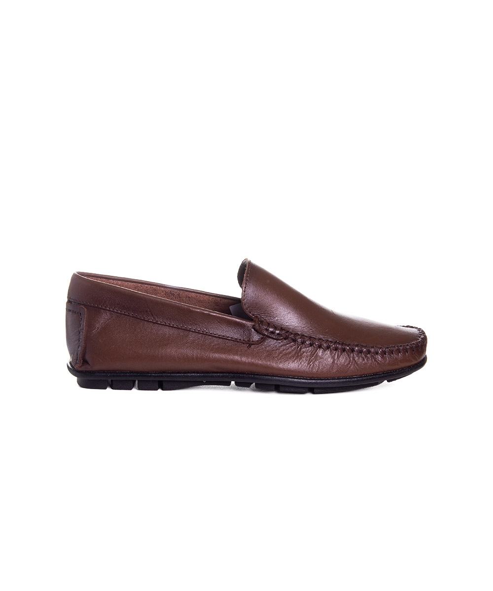 Mocassim Masculino Pixolé Couro Tabaco