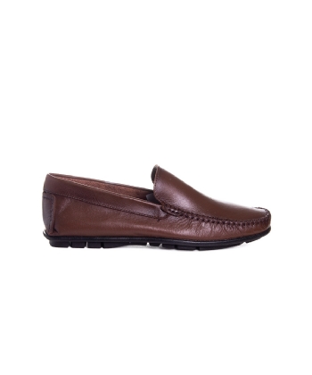 Mocassim Masculino Pixolé Couro Tabaco