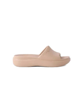 Chinelo Slide Feminino Piccadilly Marshmallow. Nude
